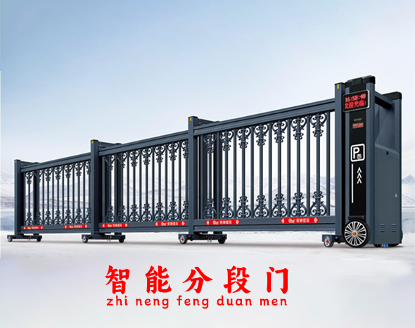 智能分段門